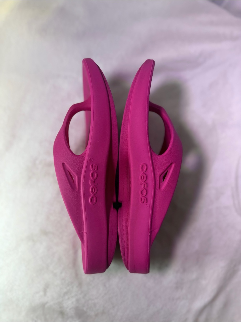 Women’s Hot Pink Comfort Flip Slide Sandals - Picture 9 of 10